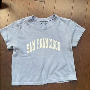Brandy Melville Light Blue San Francisco T-Shirt
